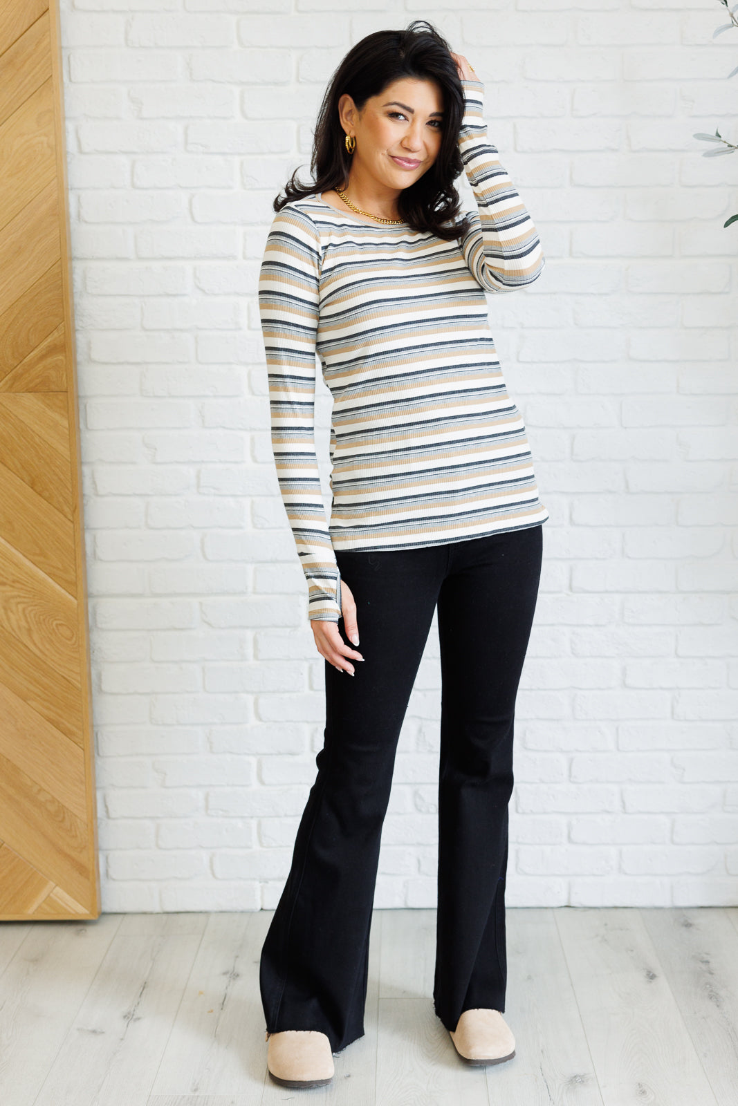 East Coast Breeze Striped Top-Tops-Villari Chic, women's online fashion boutique in Severna, Maryland