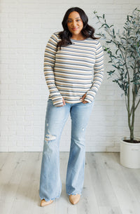 East Coast Breeze Striped Top-Tops-Villari Chic, women's online fashion boutique in Severna, Maryland