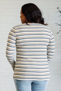 East Coast Breeze Striped Top-Tops-Villari Chic, women's online fashion boutique in Severna, Maryland