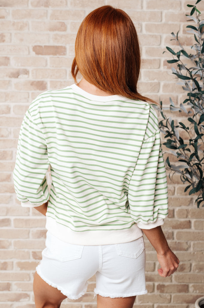 Enrichment Time Striped Top-Tops-Villari Chic, women's online fashion boutique in Severna, Maryland