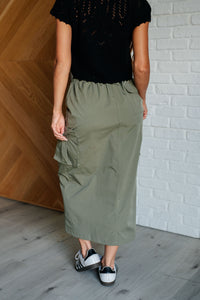 Explain It Away Cargo Skirt-Bottoms-Villari Chic, women's online fashion boutique in Severna, Maryland