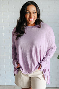 Face It Together Step Hem Pullover-Tops-Villari Chic, women's online fashion boutique in Severna, Maryland