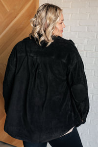 Fantastic in Fleece Jacket in Black-Layers-Villari Chic, women's online fashion boutique in Severna, Maryland