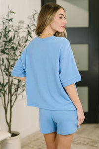 Fight the Feeling Top and Bottom Set in Sky Blue-Womens-Villari Chic, women's online fashion boutique in Severna, Maryland