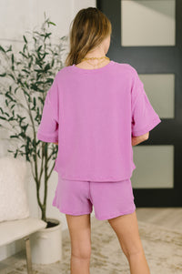Fight the Feeling Top and Bottom Set in Spring Violet-Womens-Villari Chic, women's online fashion boutique in Severna, Maryland