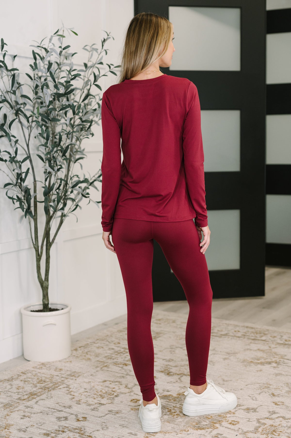 Get Me Cozy Set in Cabernet-Womens-Villari Chic, women's online fashion boutique in Severna, Maryland
