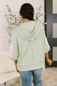 Get My Fixin' Cable Ribbed Knit Hooded Top-Womens-Villari Chic, women's online fashion boutique in Severna, Maryland