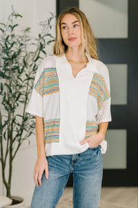 Good For Me Collared Knit Top-Womens-Villari Chic, women's online fashion boutique in Severna, Maryland