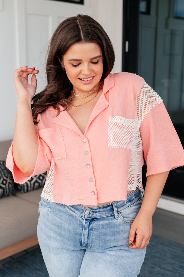 Havana Nights Button Up Top-Tops-Villari Chic, women's online fashion boutique in Severna, Maryland