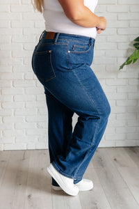 Judy Blue High Rise Vintage Wide Leg Jeans-Denim-Villari Chic, women's online fashion boutique in Severna, Maryland