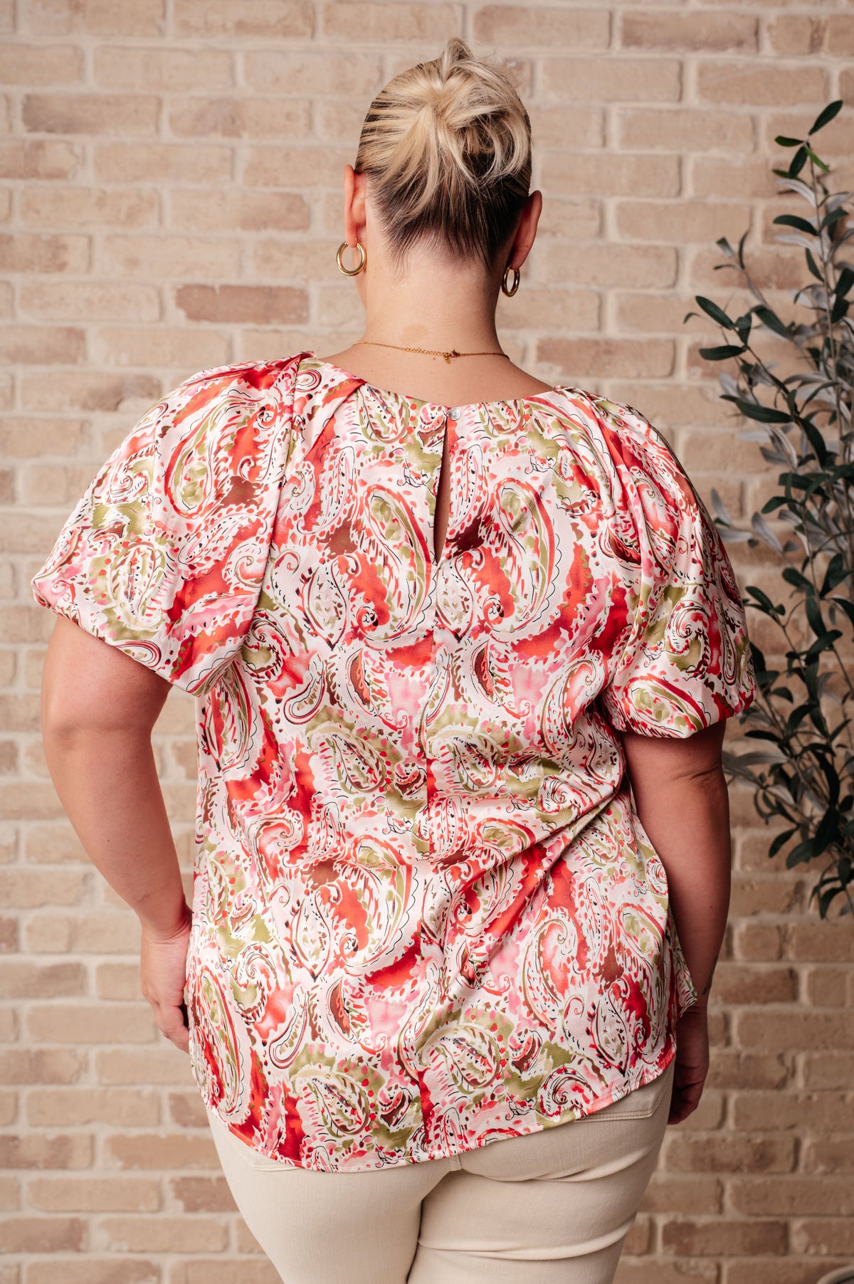 Hello, It's Me Paisley Blouse-Tops-Villari Chic, women's online fashion boutique in Severna, Maryland