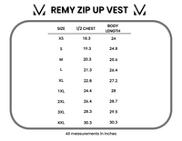 Remy Zip Up Vest - Dark Sage-Vest-Villari Chic, women's online fashion boutique in Severna, Maryland