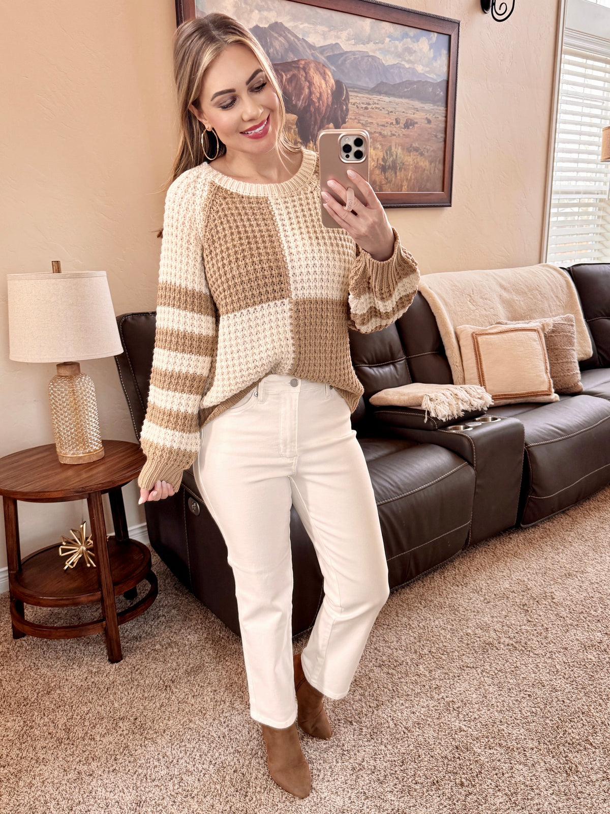 Judy Blue White Tummy Control Ankle Straight Jeans-Villari Chic, women's online fashion boutique in Severna, Maryland