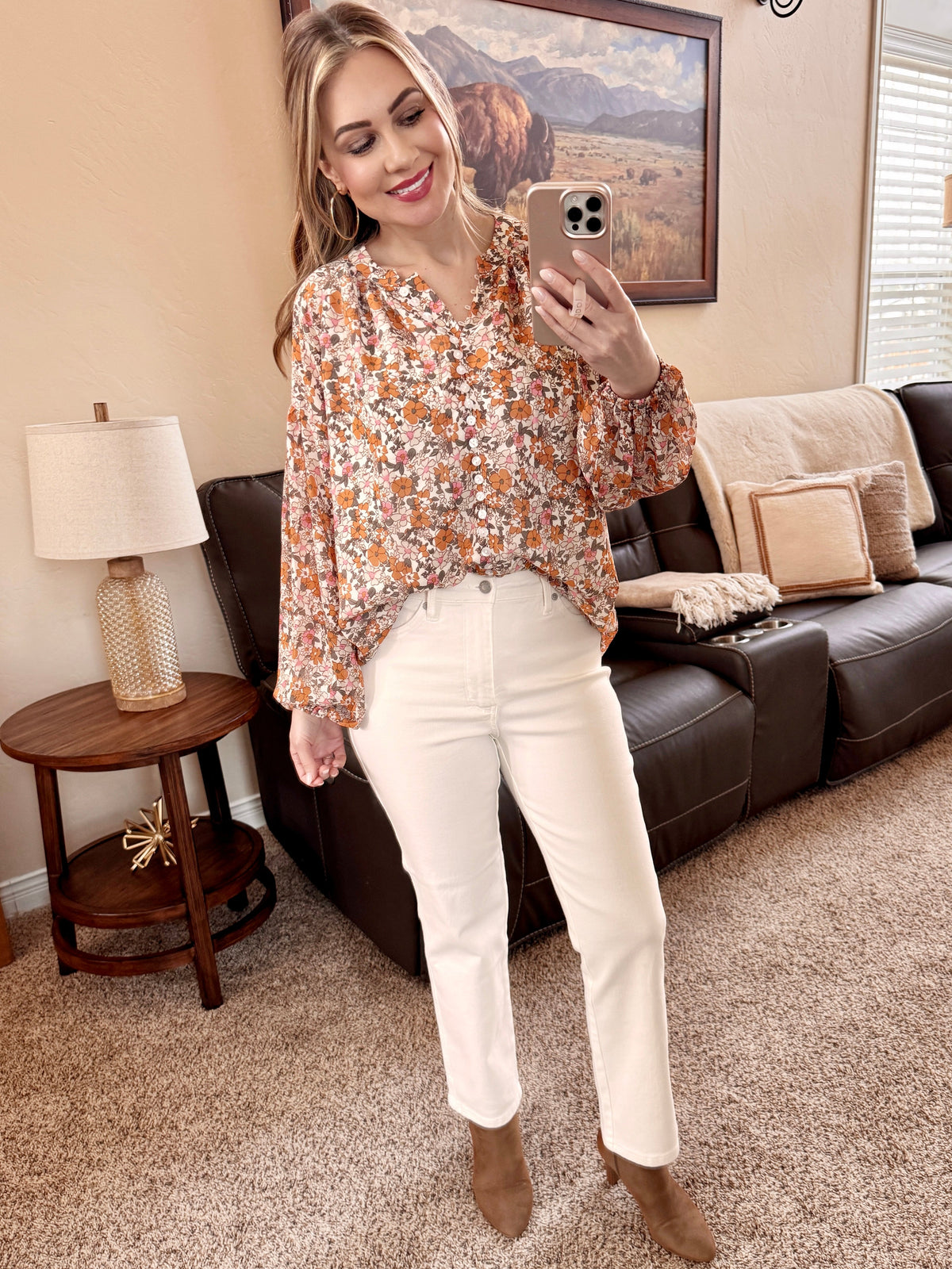 Judy Blue White Tummy Control Ankle Straight Jeans-Villari Chic, women's online fashion boutique in Severna, Maryland