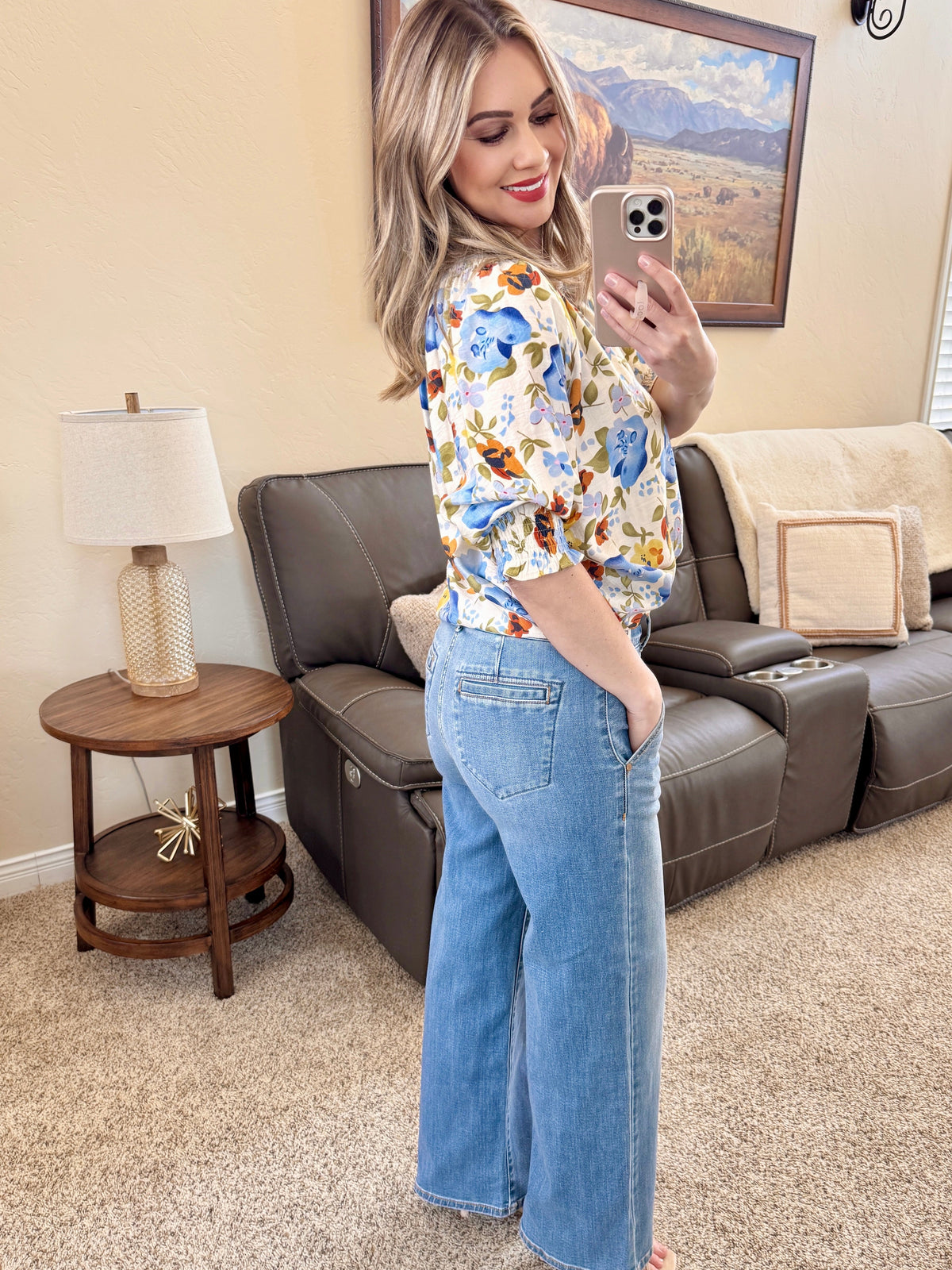 Judy Blue Trouser Style High Waist Jeans - 30" Inseam-Villari Chic, women's online fashion boutique in Severna, Maryland