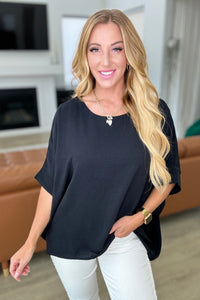 Feels Like Me Dolman Sleeve Top in Black-Tops-Villari Chic, women's online fashion boutique in Severna, Maryland