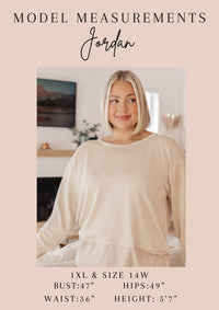 Up For Anything V-Neck Blouse in Taupe-Tops-Villari Chic, women's online fashion boutique in Severna, Maryland