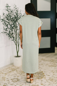 Keep Me Comfy Casual Maxi Dress in Green-Womens-Villari Chic, women's online fashion boutique in Severna, Maryland