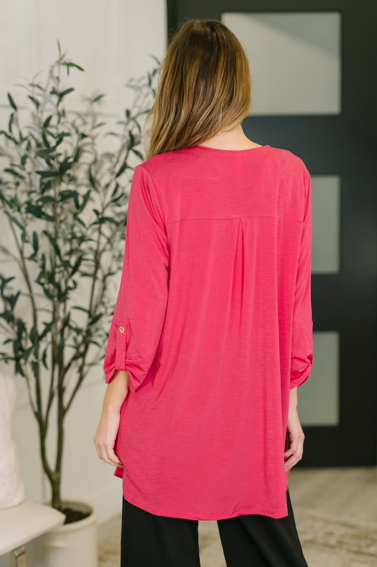 Lizzy Cardigan in Fuchsia-Womens-Villari Chic, women's online fashion boutique in Severna, Maryland