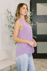 Lizzy Tank Top in Orchid Bloom-Womens-Villari Chic, women's online fashion boutique in Severna, Maryland