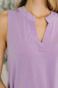 Lizzy Tank Top in Orchid Bloom-Womens-Villari Chic, women's online fashion boutique in Severna, Maryland