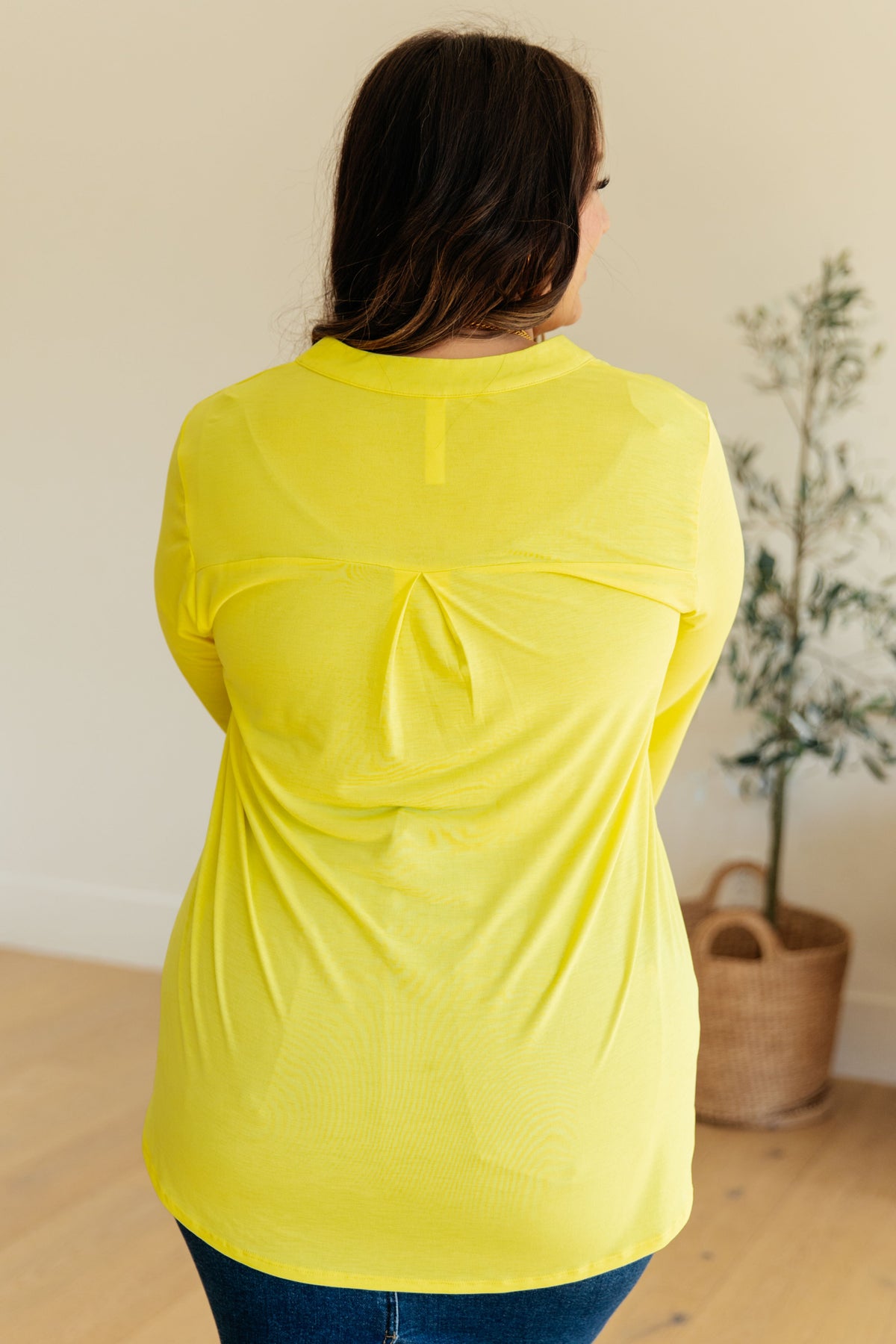 Lizzy Top in Neon Yellow-Womens-Villari Chic, women's online fashion boutique in Severna, Maryland