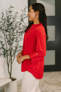 Lizzy Top in Red-Womens-Villari Chic, women's online fashion boutique in Severna, Maryland