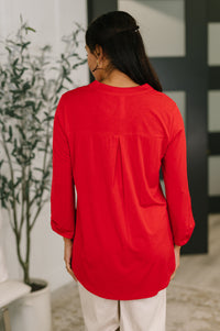 Lizzy Top in Red-Womens-Villari Chic, women's online fashion boutique in Severna, Maryland