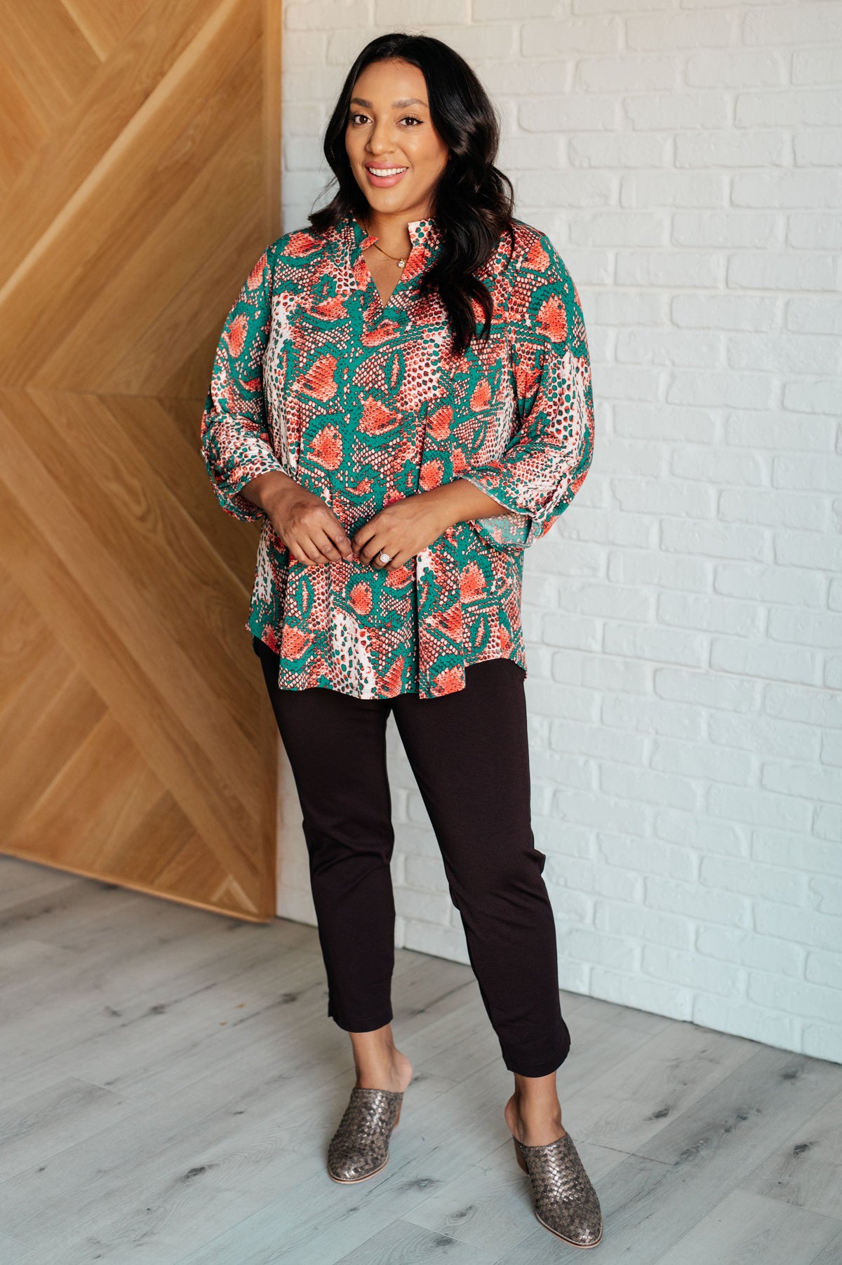 Magic Ankle Crop Skinny Pants in Chocolate-Bottoms-Villari Chic, women's online fashion boutique in Severna, Maryland