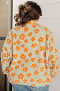 Love It Don't Leave It Floral Fleece Jacket-Layers-Villari Chic, women's online fashion boutique in Severna, Maryland