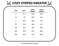 Cozy Striped Sweater - Natural-clothing-Villari Chic, women's online fashion boutique in Severna, Maryland