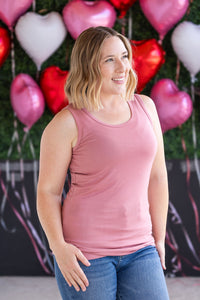 Ava Tank - Rose-tank-Villari Chic, women's online fashion boutique in Severna, Maryland