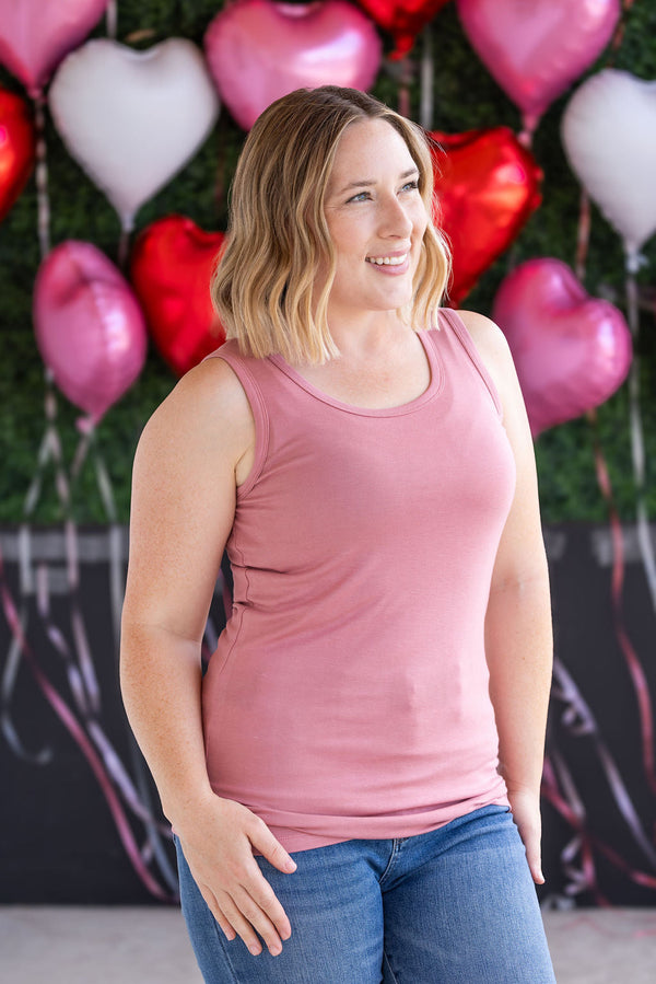 Ava Tank - Rose-tank-Villari Chic, women's online fashion boutique in Severna, Maryland