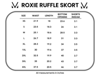Roxie Ruffle Skort - Navy-skirts-Villari Chic, women's online fashion boutique in Severna, Maryland