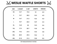 Weslie Waffle Shorts - Turquoise-shorts-Villari Chic, women's online fashion boutique in Severna, Maryland