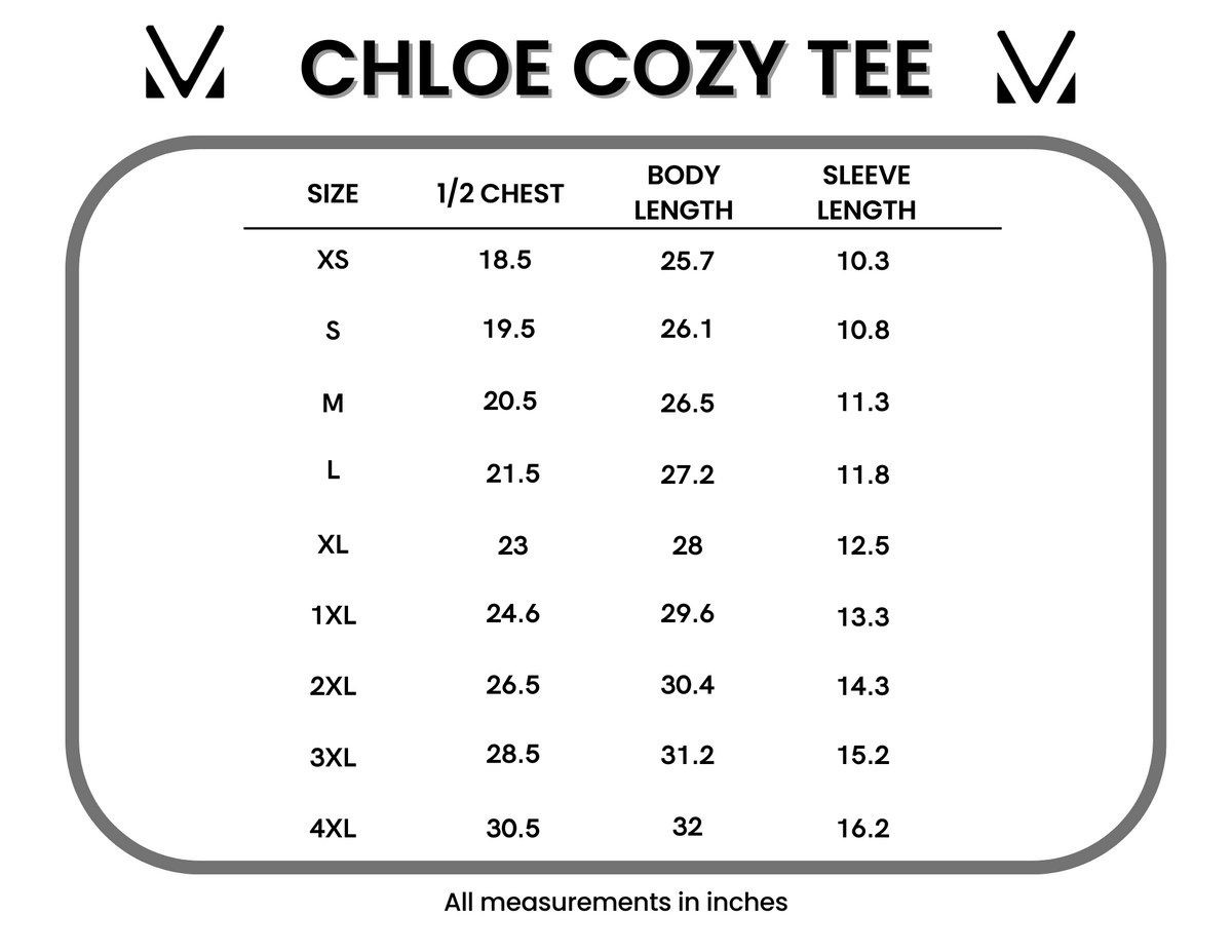 Chloe Cozy Tee - Hot Pink-Tops-Villari Chic, women's online fashion boutique in Severna, Maryland