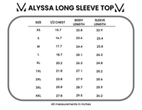 Alyssa Long Sleeve Top - Olive Meadow-Tops-Villari Chic, women's online fashion boutique in Severna, Maryland