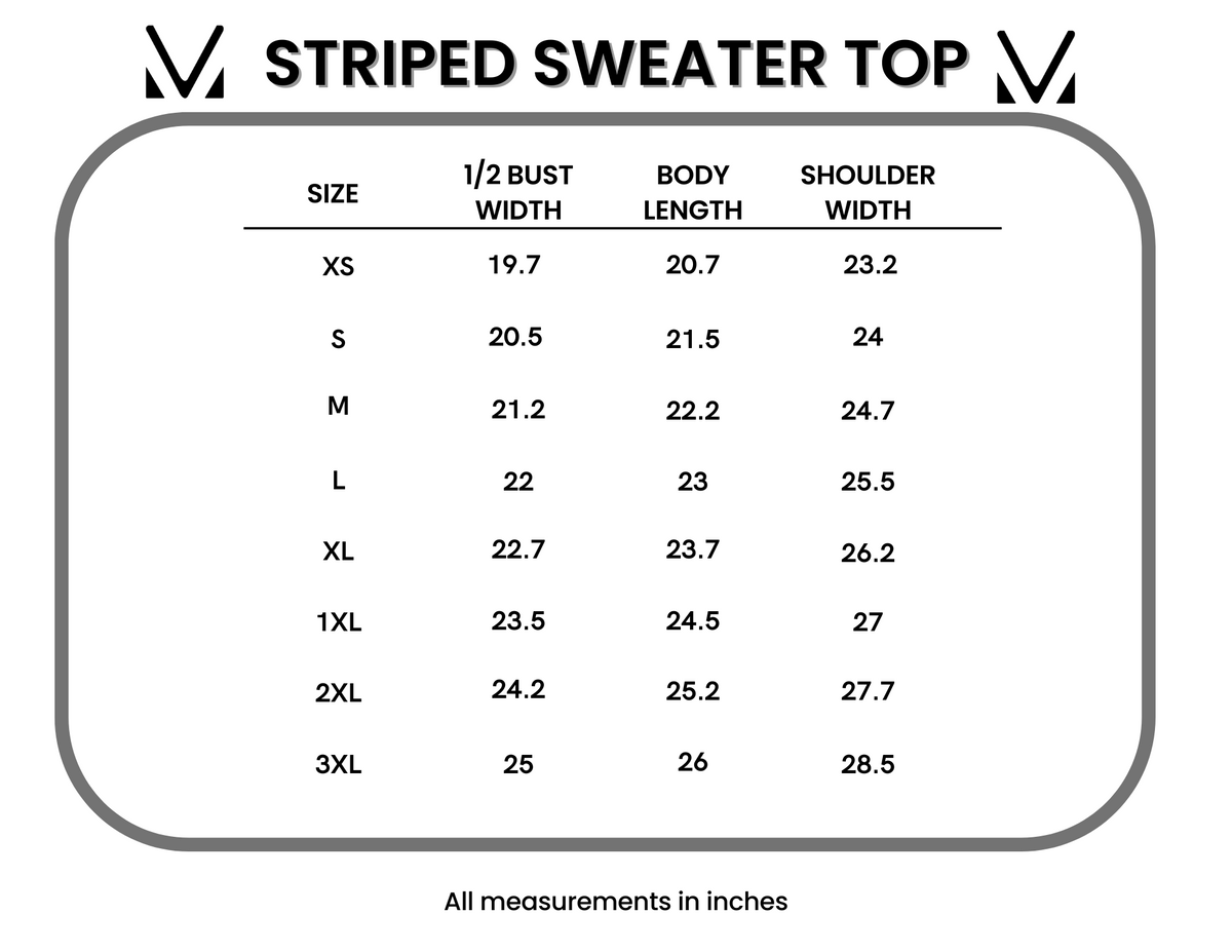 Striped Sweater Top - Black and Purple-Sweater-Villari Chic, women's online fashion boutique in Severna, Maryland