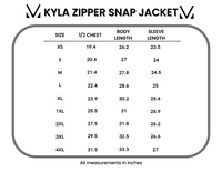 Kyla Zipper Snap Jacket - Black-Jacket-Villari Chic, women's online fashion boutique in Severna, Maryland