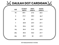 Dalilah Dot Cardigan - Forest Green-Cardigan-Villari Chic, women's online fashion boutique in Severna, Maryland