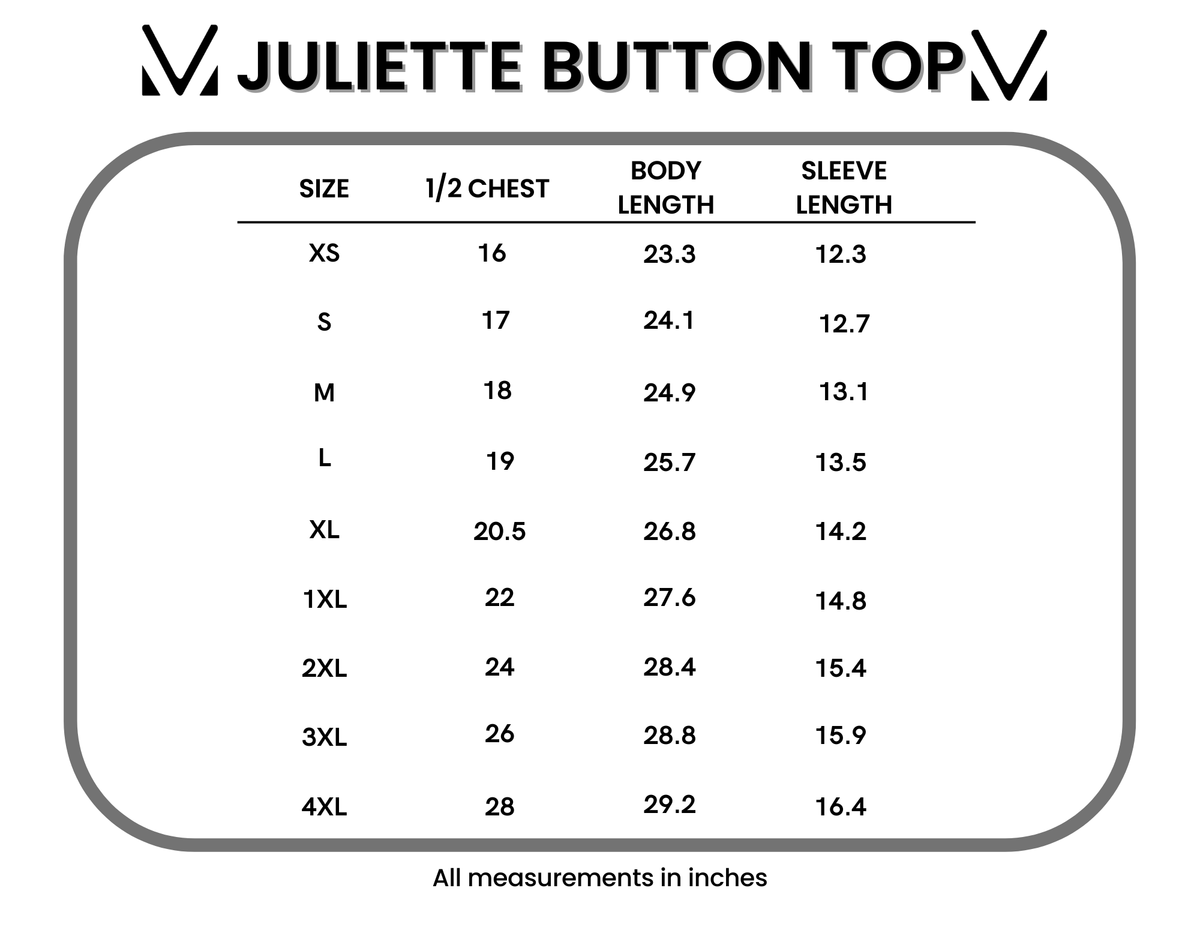 Juliette Button Top - Blue-Tops-Villari Chic, women's online fashion boutique in Severna, Maryland