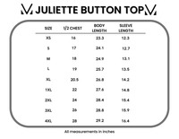 Juliette Button Top - Blue-Tops-Villari Chic, women's online fashion boutique in Severna, Maryland