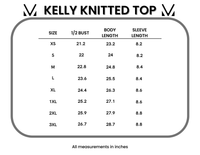 Kelly Knitted Top - Black-Tops-Villari Chic, women's online fashion boutique in Severna, Maryland