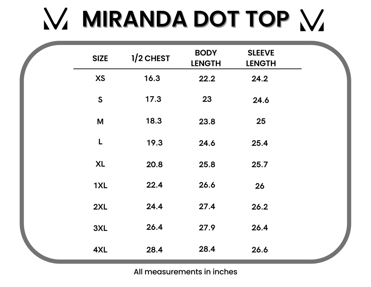 Miranda Dot Top - White-Tops-Villari Chic, women's online fashion boutique in Severna, Maryland