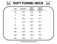 Soft Funnel Neck - Neutral Leaves-clothing-Villari Chic, women's online fashion boutique in Severna, Maryland