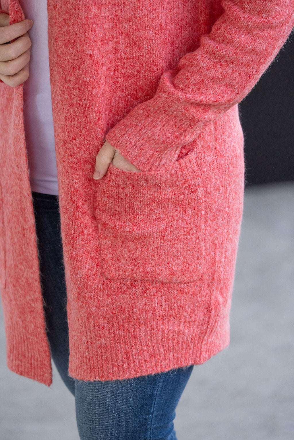 Madison Cozy Cardigan - Cherry Blush-Villari Chic, women's online fashion boutique in Severna, Maryland