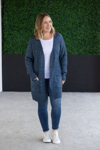 Madison Cozy Cardigan - Midnight Skies-Villari Chic, women's online fashion boutique in Severna, Maryland