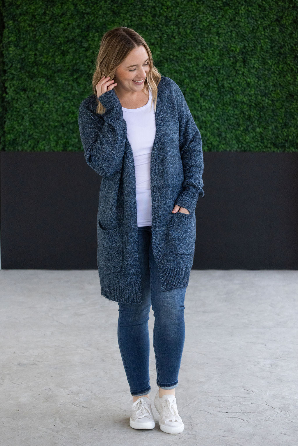 Madison Cozy Cardigan - Midnight Skies-Villari Chic, women's online fashion boutique in Severna, Maryland