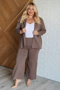 Magic Wide Leg Crop Pants in Dark Mocha-Bottoms-Villari Chic, women's online fashion boutique in Severna, Maryland