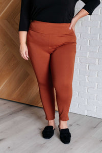 Magic Ankle Crop Skinny Pants in Rust-Bottoms-Villari Chic, women's online fashion boutique in Severna, Maryland